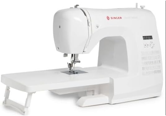 Haute Couture F527C Machine  coudre lectronique Professionnelle,80 points,utilitaires,lastiques,dcoratifs,Facile pour Dbutants Electrique Portable,Maison