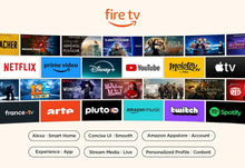 Load image into Gallery viewer, TCL 50PF650 50 Pouces 4K Ultra HD, HDR TV, Smart LED Fire TV (Dolby Vision, Dolby Atmos, DTS, HDR 10, Alexa intégré, Airplay2, Miracast)