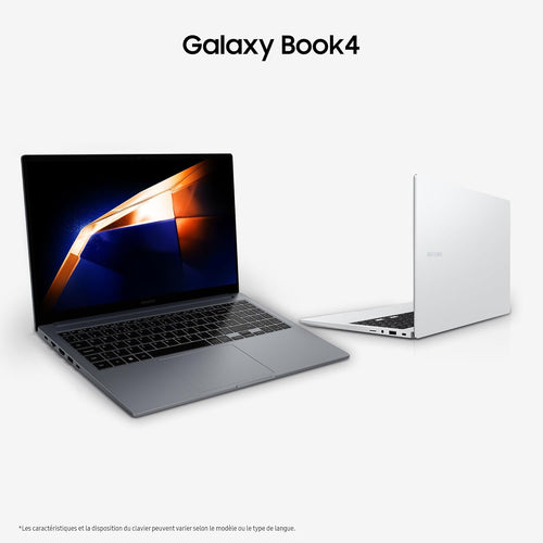 Galaxy Book4 Ordinateur Portable 15.6'' Intel Core i5 8Go RAM 256Go SSD Clavier AZERTY FR Gris Windows 11 Home