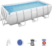Load image into Gallery viewer, Piscine Hors Sol 404 x 201 x 100 cm Rectangulaire Power SteelPiscine Tubulaire