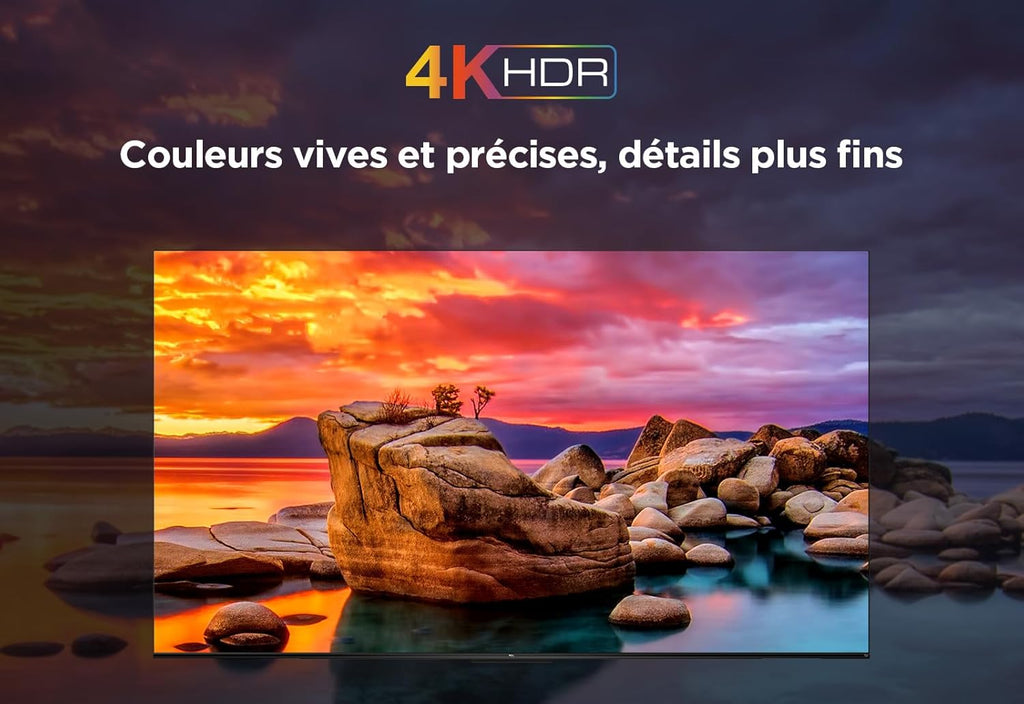 TCL 43PF650 43 Pouces 4K Ultra HD, HDR TV, Smart LED Fire TV (Dolby Vision, Dolby Atmos, DTS, HDR 10, Alexa intégré, Airplay2, Miracast)