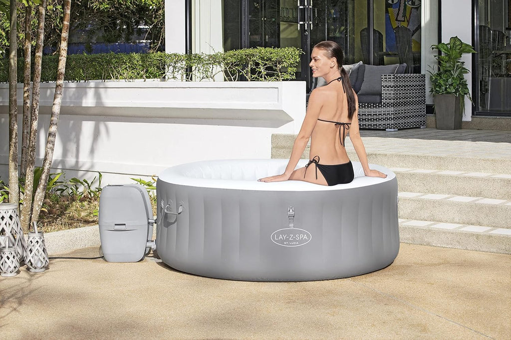 Lay-Z-Spa庐 67"x26"/1.70m x 66cm St.Lucia AirJet