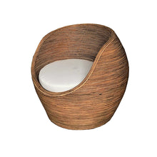 Load image into Gallery viewer, Salon de jardin en rotin 5 places Trinidad Naturel beige - Action-sport36 -