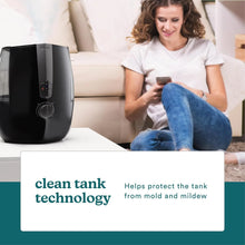 Load image into Gallery viewer, Homedics Totalcomfort Plus Ultrasonic Air Humidifier, 5.3 L Water Tank with Warm and Cool Mist for Home, Office, Nursery, Dorm, Night - Light with Auto Shutoff