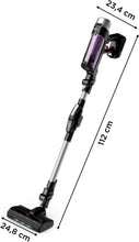 Load image into Gallery viewer, Rowenta X-Force Flex 9.60 Allergie Aspirateur balai sans fil,Filtration Anti-Allergnes,Puissant 100AW,Ultra Lger,Autonomie 45min RH2038WO,Noir / Violet