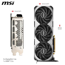 Load image into Gallery viewer, MSI GeForce RTX 4060 Ti Ventus 3X E 8G OC Carte Graphique - 8 Go GDDR6 (18 GB/s 128-bit) PCIe 4.0-3 x Ventilateurs TORX 4.0 - HDMI 2.1a DisplayPort 1.4a