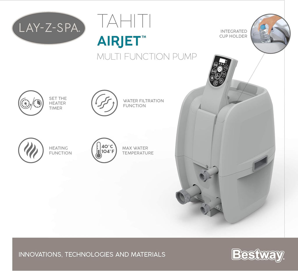 Spa gonflable rond Lay-Z-Spa® Miami Airjet2 - 4 personnes