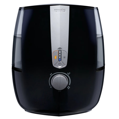 Homedics Totalcomfort Plus Ultrasonic Air Humidifier, 5.3 L Water Tank with Warm and Cool Mist for Home, Office, Nursery, Dorm, Night - Light with Auto Shutoff