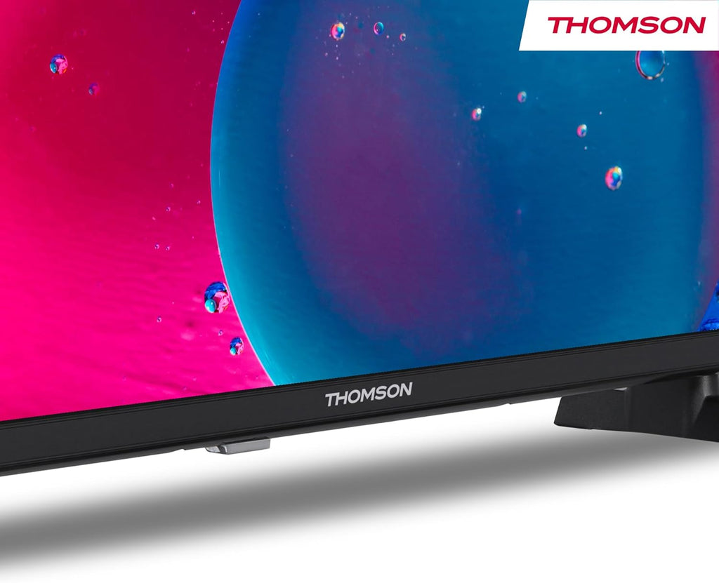 THOMSON 32 Pouces (82 cm) HD LED Fire TV mit Alexa-Sprachsteuerung AirPlay Triple Tuner(Câble-Satellite-Antenne) Bluetooth 5.0 HDMI USB-Anschlüsse AV in CI USB – 32HF2S34
