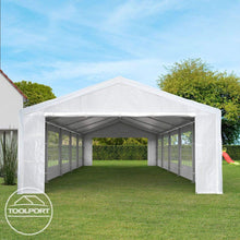 Load image into Gallery viewer, TOOLPORT Tente de réception 3x2 m pavillon Blanc bâche PE 350 N imperméable Tente de Jardin
