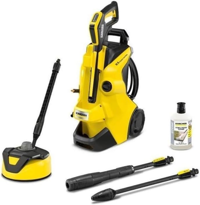 K盲rcher Nettoyeur Haute Pression K 4 Power Control Flex Home,Pression : max. 130 bar,Dbit : 420 l/h,Surface : 30 m虏/h,Poids : 11,5 kg,Pistolet Haute Pression,Rotabuse,Lance,Home Kit