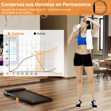 Load image into Gallery viewer, Tapis de Course et de Marche avec 12 Programmes Prdfinis Tlcommande et cran Tactile Led Machine de Jogging et de Marche Capacit 120 Kg Noir -