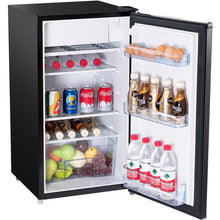 Load image into Gallery viewer, Réfrigérateur Table Top Intégrable 91L Mini-bar Niveau Sonore Faible 3 Étagères,48,5x44,5x83,5cm,Noir -