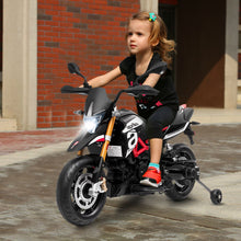 Load image into Gallery viewer, Moto Electrique pour Enfants 12V avec Lumires LED Musique MP3 Roues Antidrapantes pour Garons et Filles 37 95 mois -