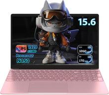 Load image into Gallery viewer, Pryloxen Ordinateur Portable Ultra-Fin 15 6" FHD IPS - Processeur Celeron N150 3 4 GHz 32 Go DDR4/1 to SSD Clavier Rétroéclairé Wi-FI 5G &amp; Batterie 8000 mAh (360 × 275 × 18 mm 1 679 kg)