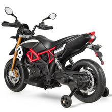 Load image into Gallery viewer, Moto Electrique pour Enfants 12V avec Lumires LED Musique MP3 Roues Antidrapantes pour Garons et Filles 37 95 mois -
