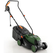 Load image into Gallery viewer, Tondeuse à Gazon Électrique Filaire 1500 W 4015 TR/Min Boîte de Collecte 35 L 3 Hauteur Réglables 25-65 MM Largeur de Coupe 34 CM Vert -