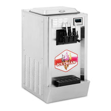 Load image into Gallery viewer, Machine à glace italienne 1150 watts 18 l/h 1 parfum machine à glace italienne pro machine à glace italienne pas chère 14_0004901 -