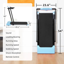 Load image into Gallery viewer, Ambifirner Portable Folding Treadmill, 3.0 HP Foldable Compact Treadmill for Home Office with 300 lb Capacity for Walking &amp; Running