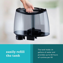 Load image into Gallery viewer, Homedics Totalcomfort Plus Ultrasonic Air Humidifier, 5.3 L Water Tank with Warm and Cool Mist for Home, Office, Nursery, Dorm, Night - Light with Auto Shutoff